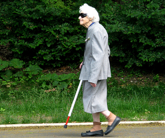 Yield to Pedestrians with White Canes